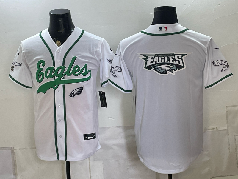 Men 2026 Philadelphia Eagles blank white Nike Limited NFL Jersey 08260018